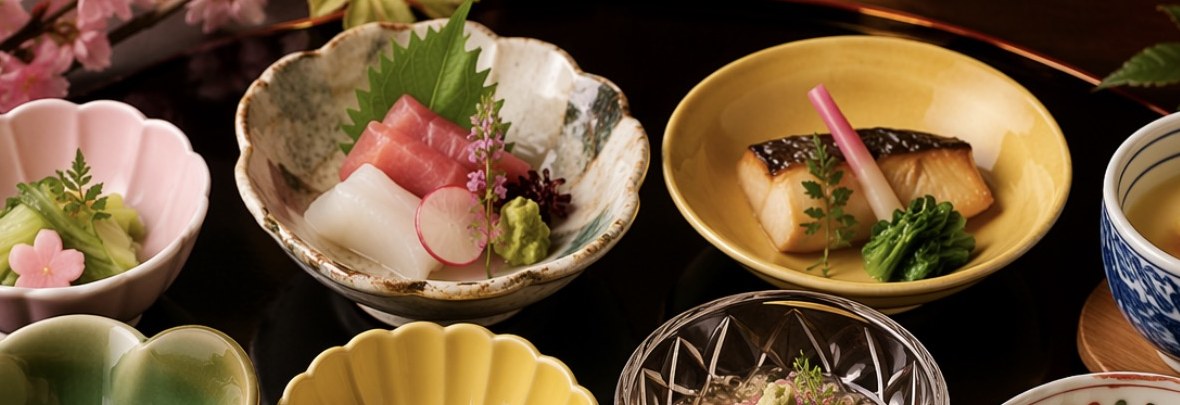 食堂いおりの料理の一例