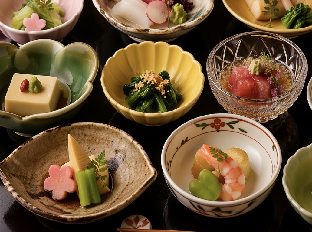 食堂いおりのおまかせコース(イメージ)